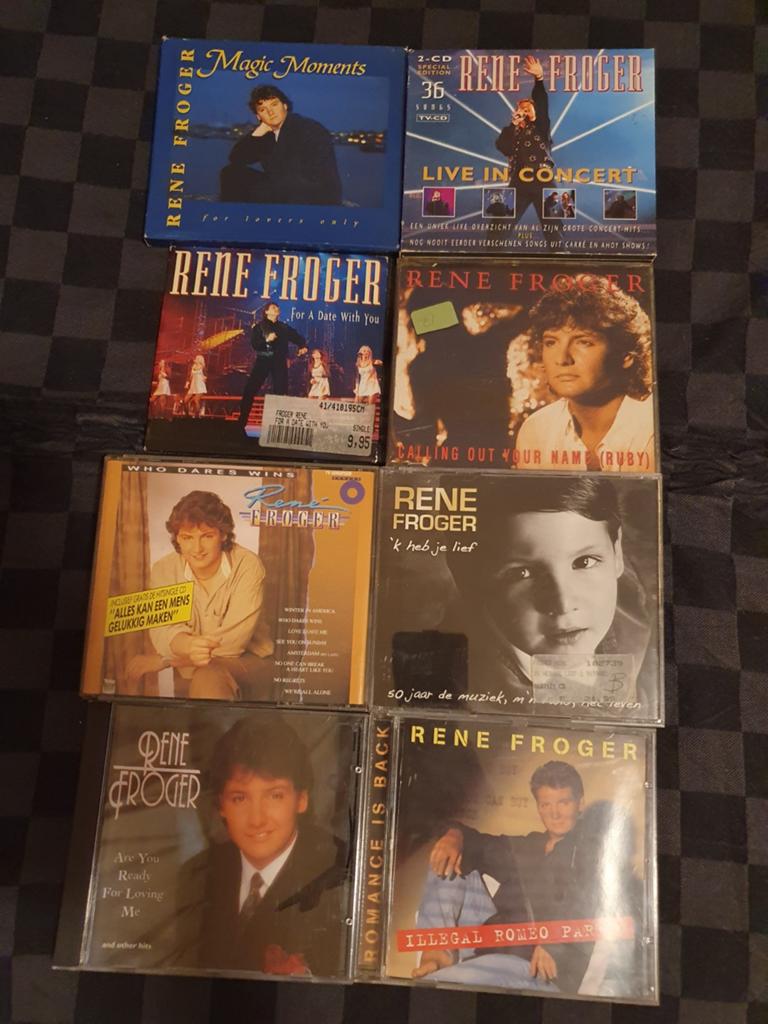 Rene froger 24 cd's voor 20 euro partij collectie cd, Verzenden, Gebruikt, Levenslied of Smartlap