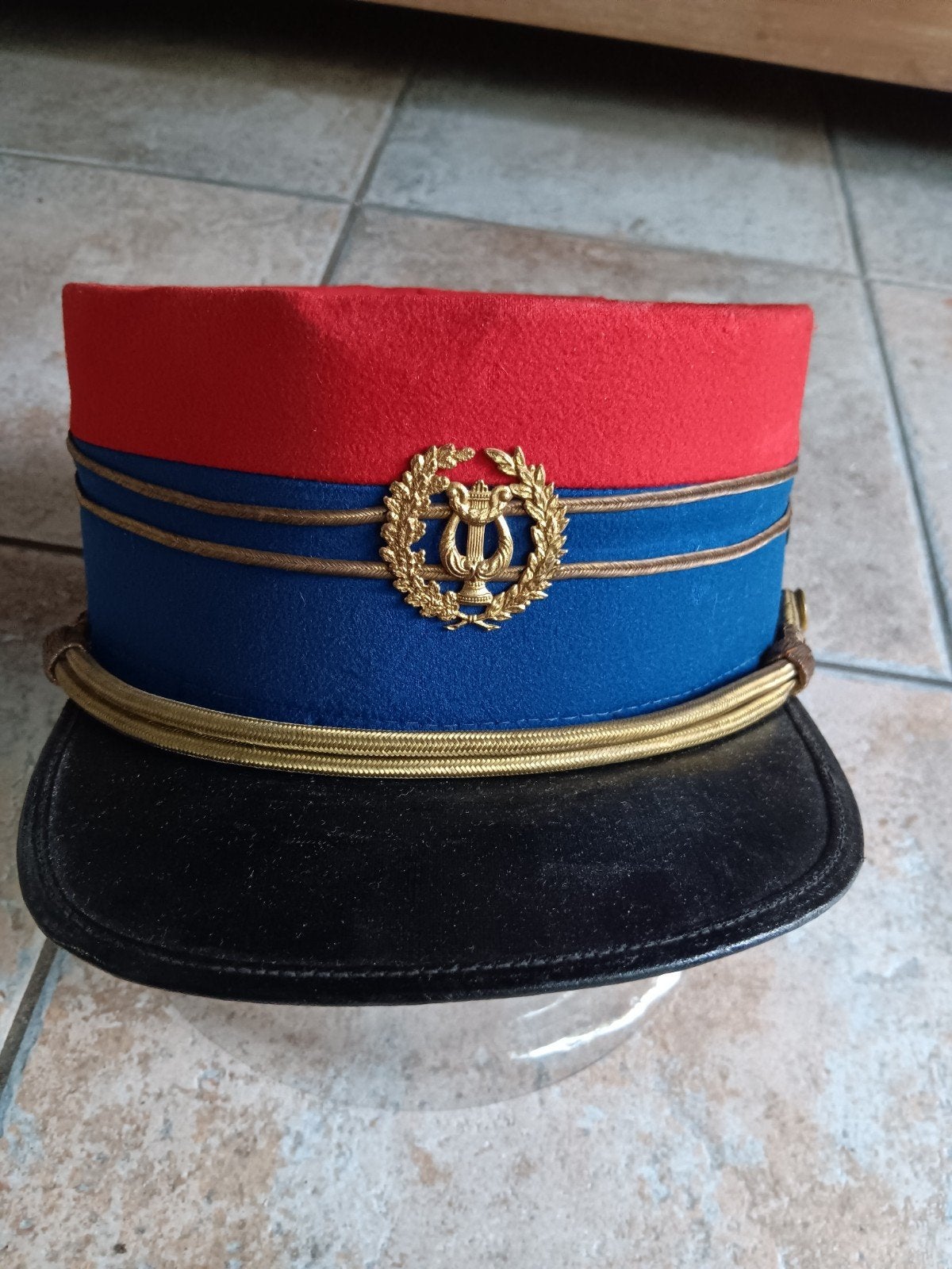 Antieke vooroorlogse muzikanten kepie, maker uit Maastricht, Verzamelen, Ophalen of Verzenden, Overige soorten, Nederland, Helm of Baret