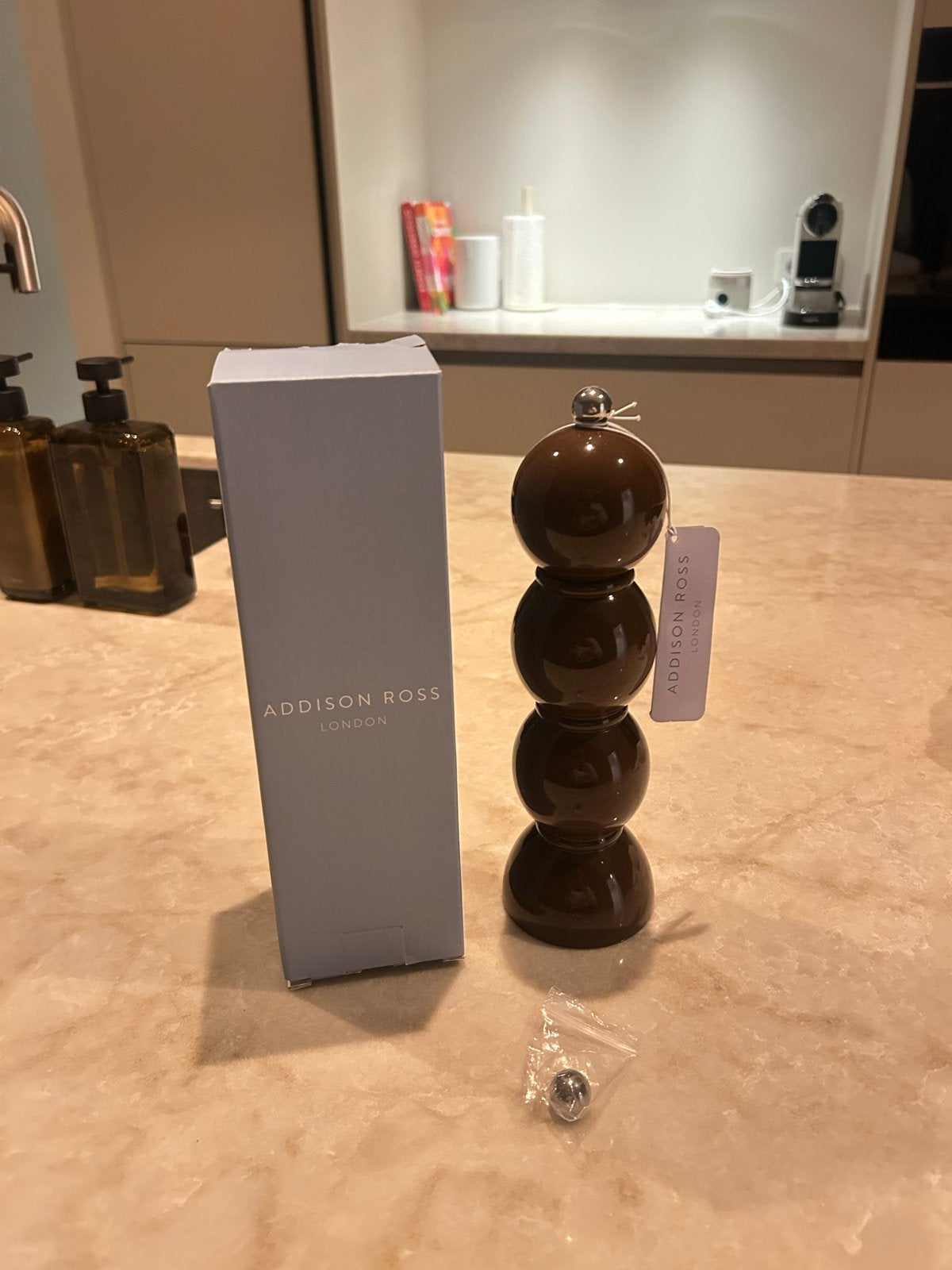 Addison Ross Pepermolen - Chocolate, Ophalen of Verzenden, Zo goed als nieuw, Bruin, Overige merken