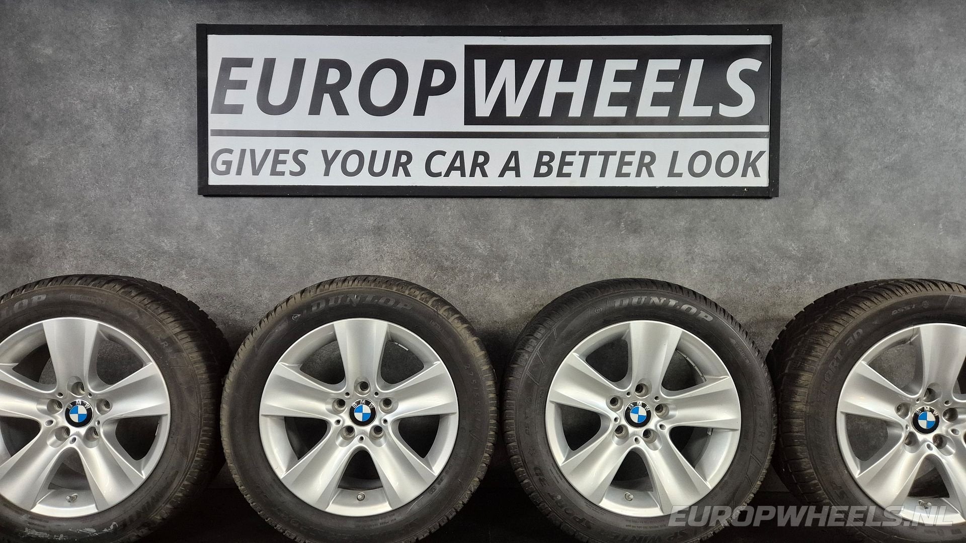 17 inch BMW velgen F10 F11 5 GT F01 6 F07 winterbanden 332, Gebruikt, -, -, Banden en Velgen