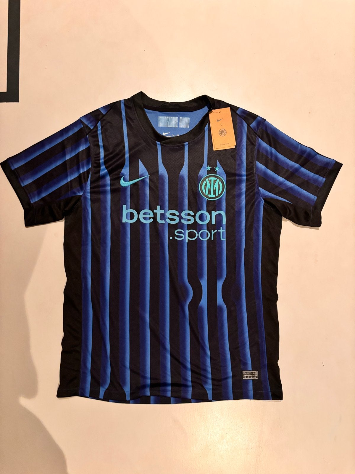 Inter Milan Voetbalshirt - Nieuw met labels, Maat L, Ophalen of Verzenden, Nieuw, Shirt