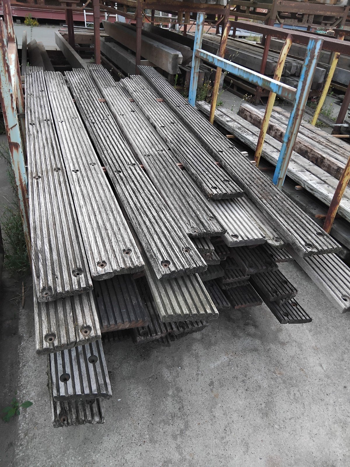 Tuinplanken - Geïmpregneerd - Terrasplanken - Vlonderplanken, Doe-het-zelf en Verbouw, Hout en Planken, Gebruikt, Minder dan 25 mm