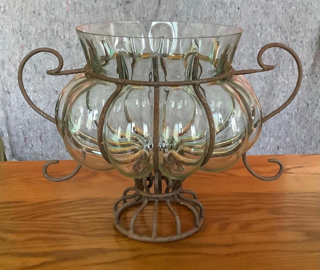 Nostalgische vazenset, Huis en Inrichting, Woonaccessoires | Vazen, Ophalen, Overige kleuren, Minder dan 50 cm, Glas