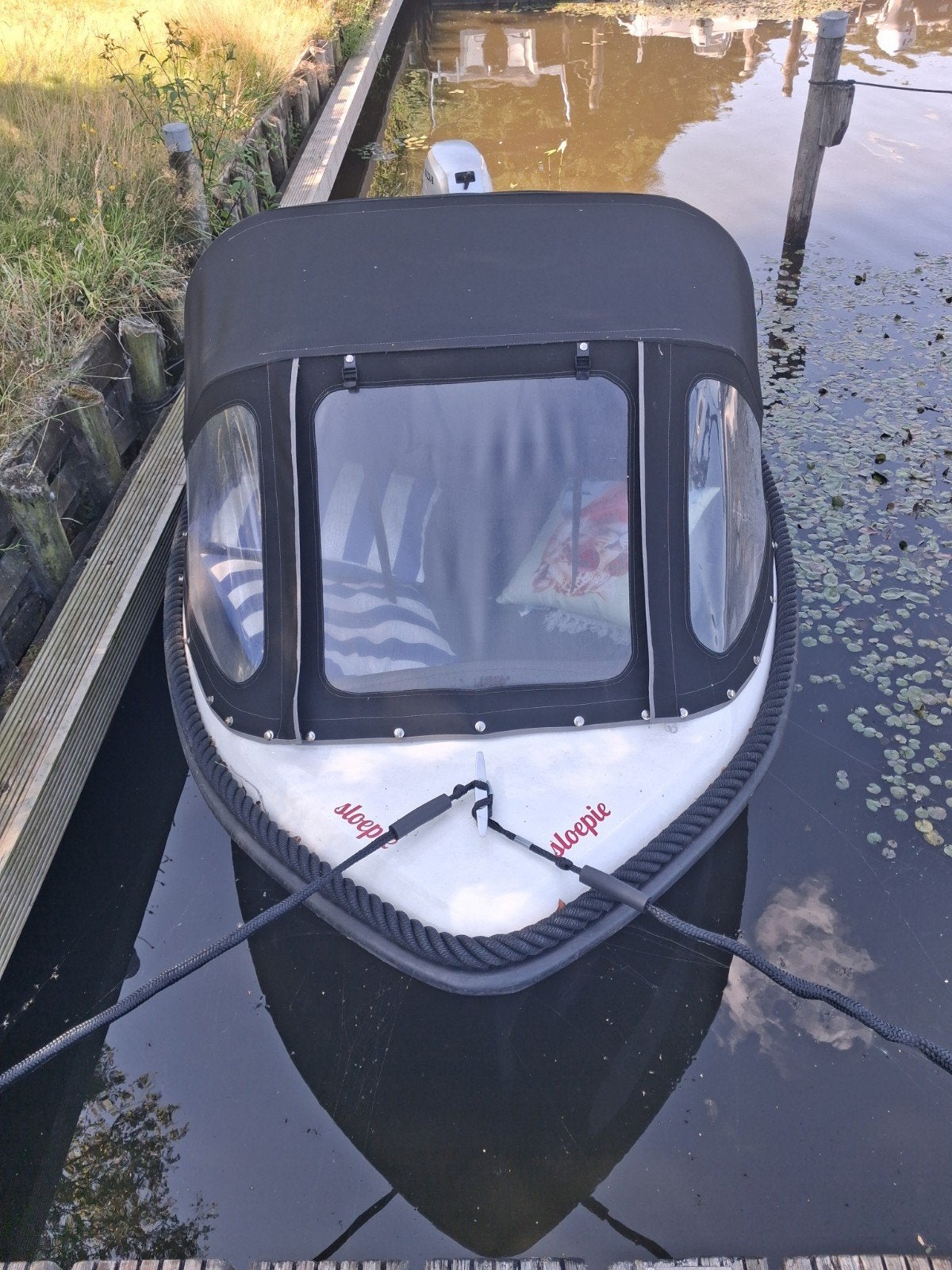 Gentle 435 Sloep 2022 met Honda 15 PK buitenboordmotor, Watersport en Boten, Sloepen, Ophalen, Consoleboot, 4 m, Rondzit