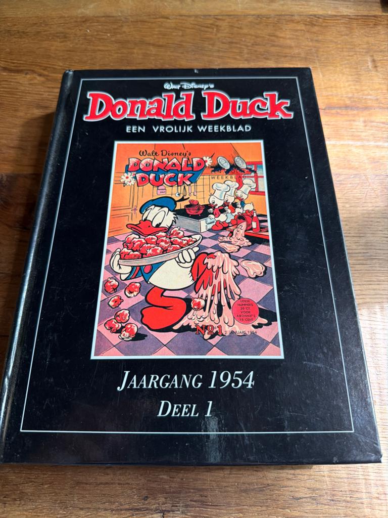Donald Duck Jaargang 1954 Deel 1 - Sanoma Uitgevers, Boeken, Eén stripboek, Ophalen of Verzenden, Zo goed als nieuw