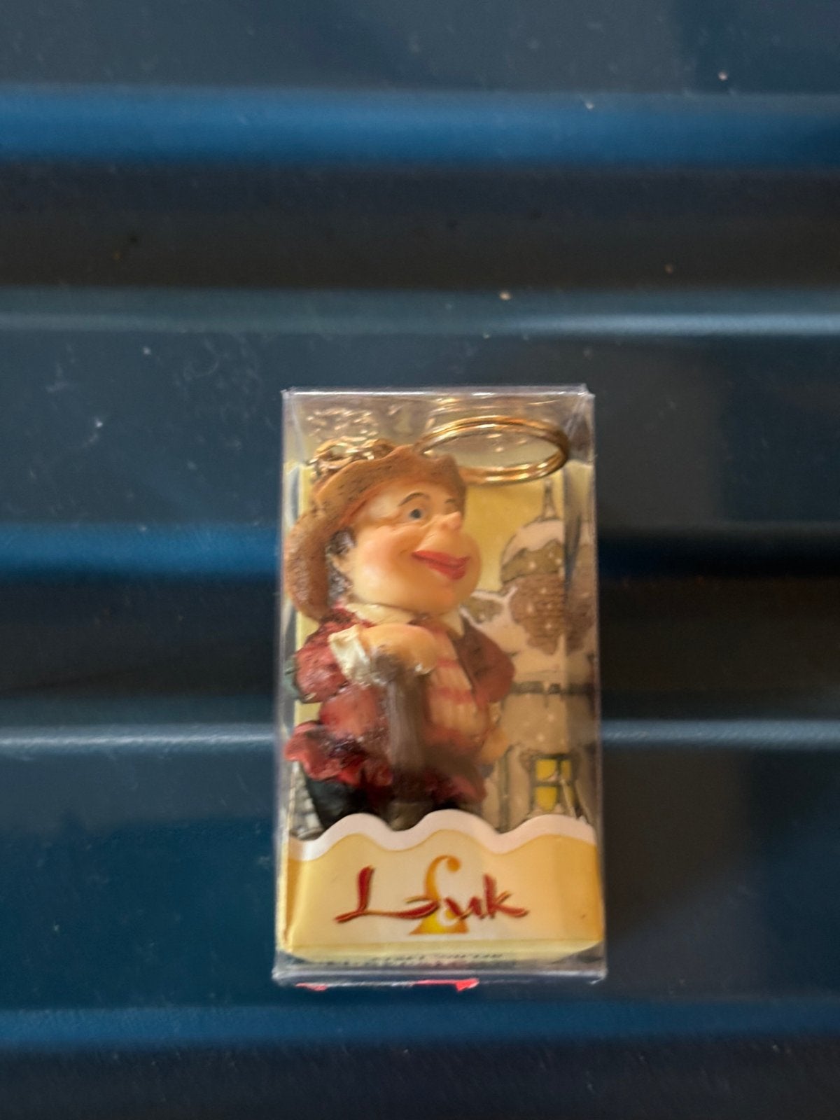 Efteling Laaf sleutelhanger in doosje, Verzamelen, Sleutelhangers, Ophalen of Verzenden