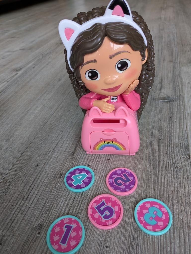 Gabby's spaarpot met geluid speelgoed, Ophalen, Zo goed als nieuw, Jongen of Meisje