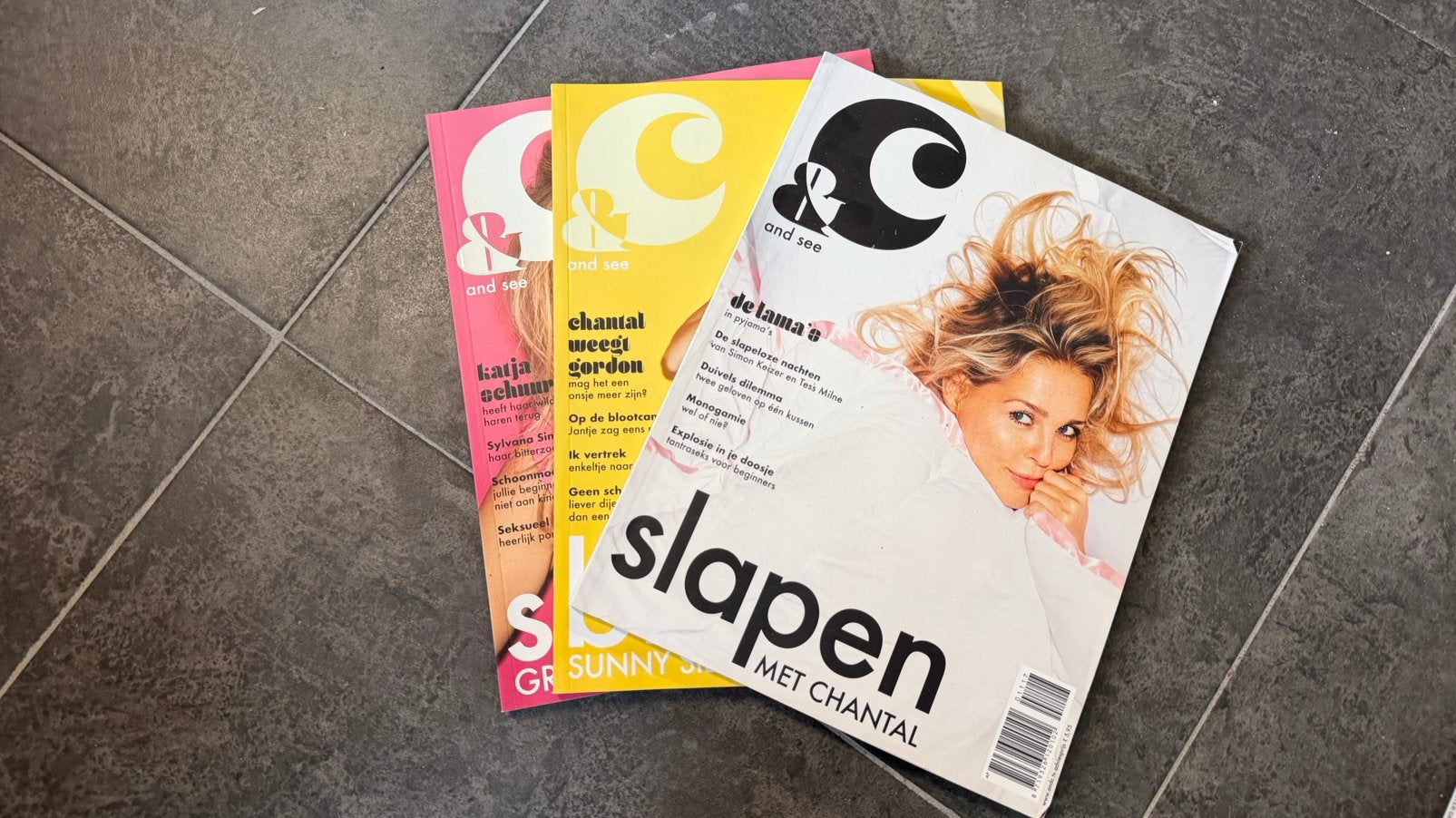 3x magazine &C, Boeken, Ophalen of Verzenden, Zo goed als nieuw