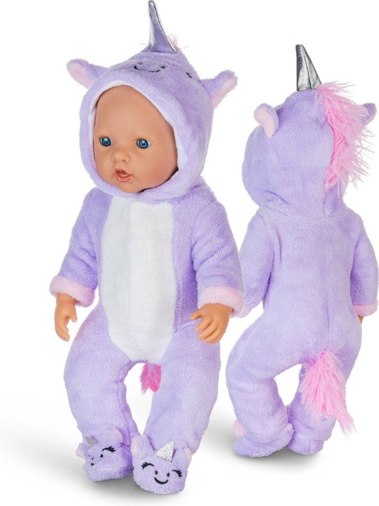 Unicorn Onesie Paars voor o.a. Baby Born, Ophalen, Babypop