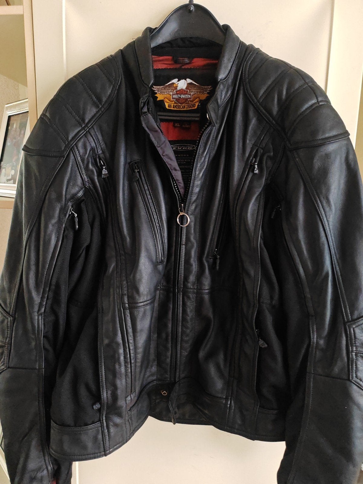 Harley-Davidson Leren Motorjas - Maat XL, Motoren, Harley-Davidson, Heren, Jas | leer, Ophalen of Verzenden