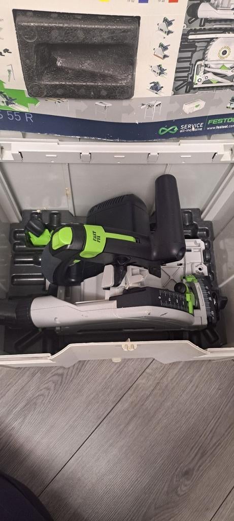 Festool TS 55 REBQ-Plus invalzaag, Doe-het-zelf en Verbouw, Gereedschap | Zaagmachines, Ophalen of Verzenden