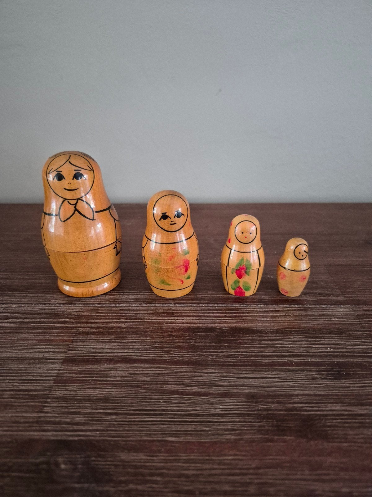 Vintage Matroesjka poppen set - Made in USSR, Ophalen of Verzenden, Gebruikt