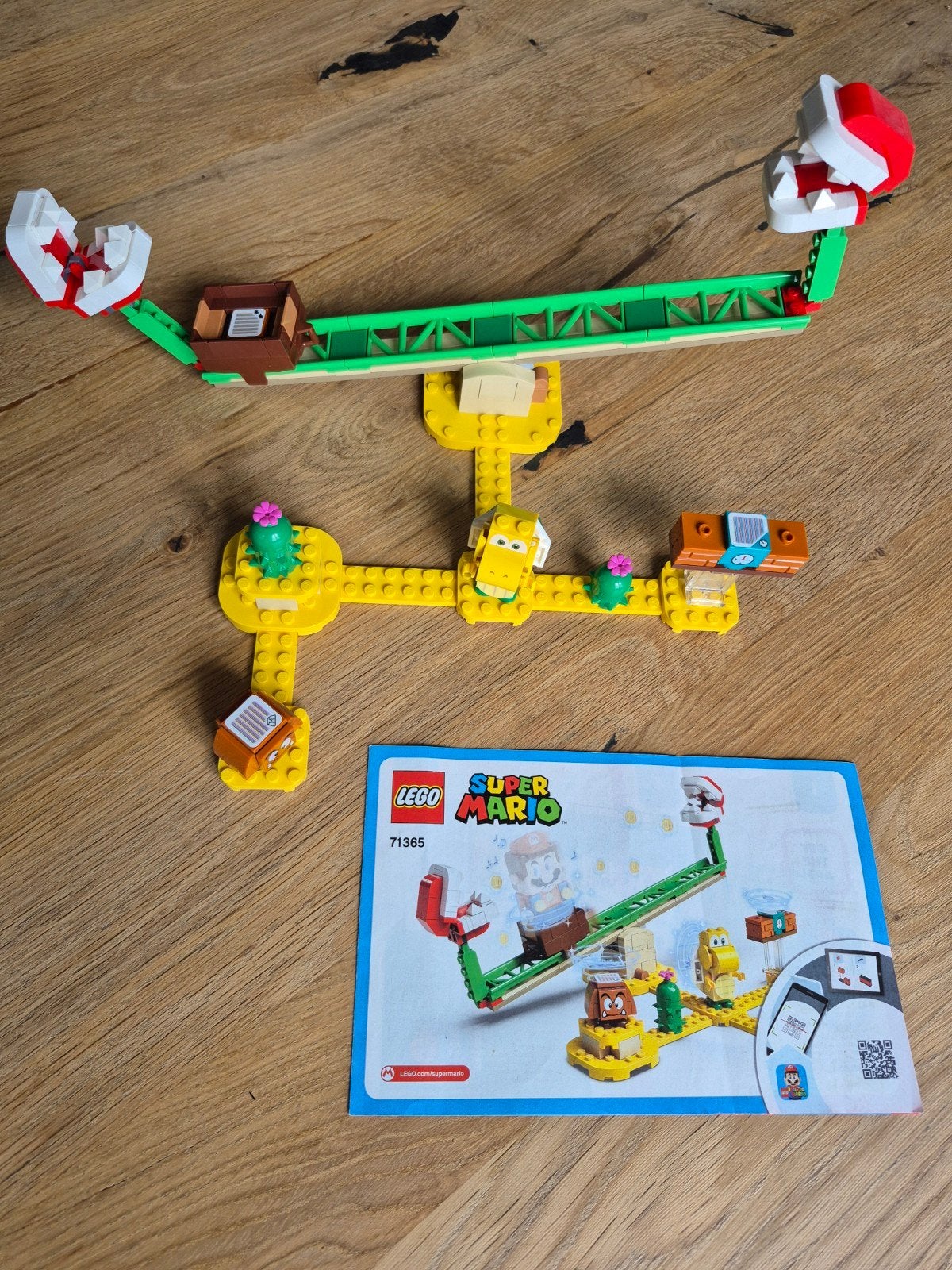 LEGO Super Mario 71365 Piranha Plant Power Slide, Ophalen of Verzenden, Zo goed als nieuw, Overige merken