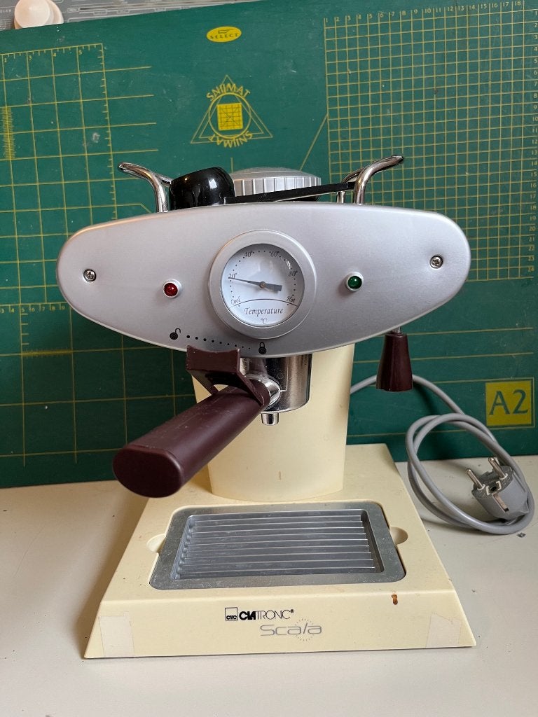 Koffiemachine vClatronic ES 2999, Koffiemachine, Gemalen koffie, Zo goed als nieuw, Ophalen