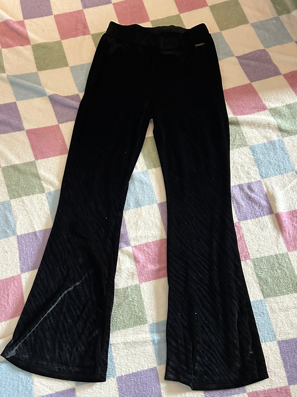 Colourful Rebel flared pants blauw luipaard, maat L, Blauw, Maat 42/44 (L), Nieuw, Ophalen of Verzenden