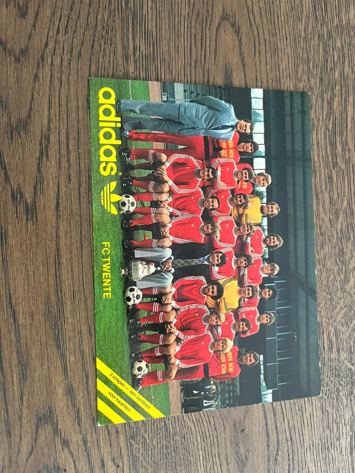 JAREN 70 FOTOKAART FC TWENTE, Ophalen of Verzenden, Zo goed als nieuw, F.C. Twente, Spelerskaart