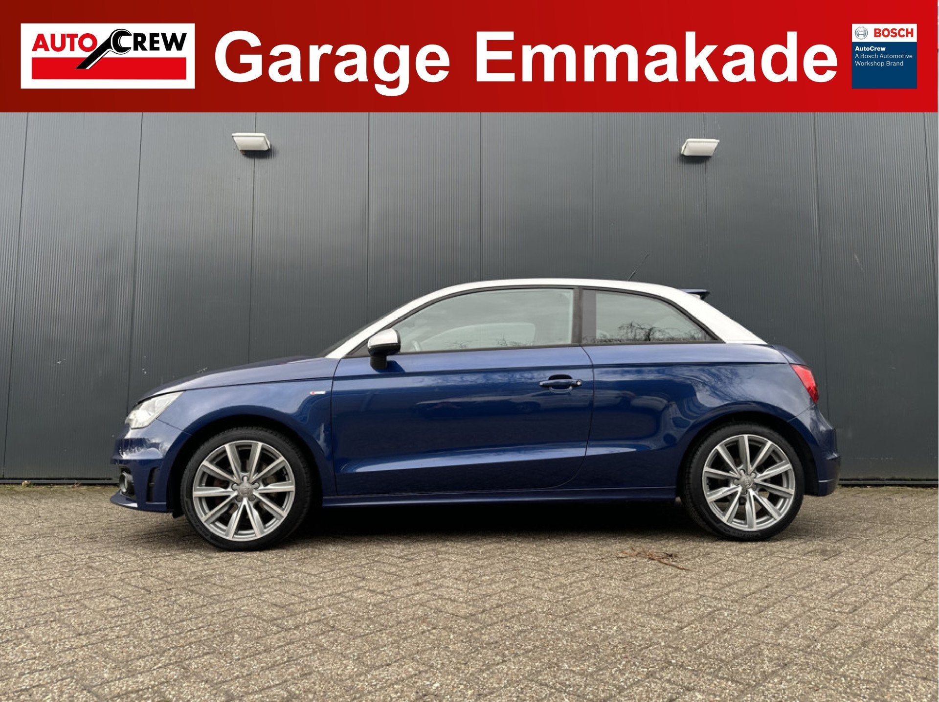 Audi A1 1.4 TFSI Pro Line S | Navigatie | LMV (bj 2012), Stof, Zwart, 4 cilinders, 630 kg