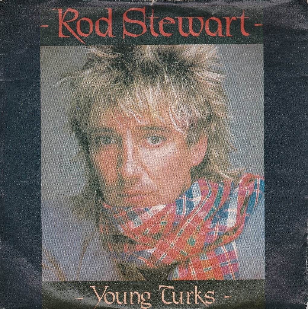 s 1379 Rod Stewart – Young Turks, Gebruikt, Fotohoes, Overige genres, 7 inch
