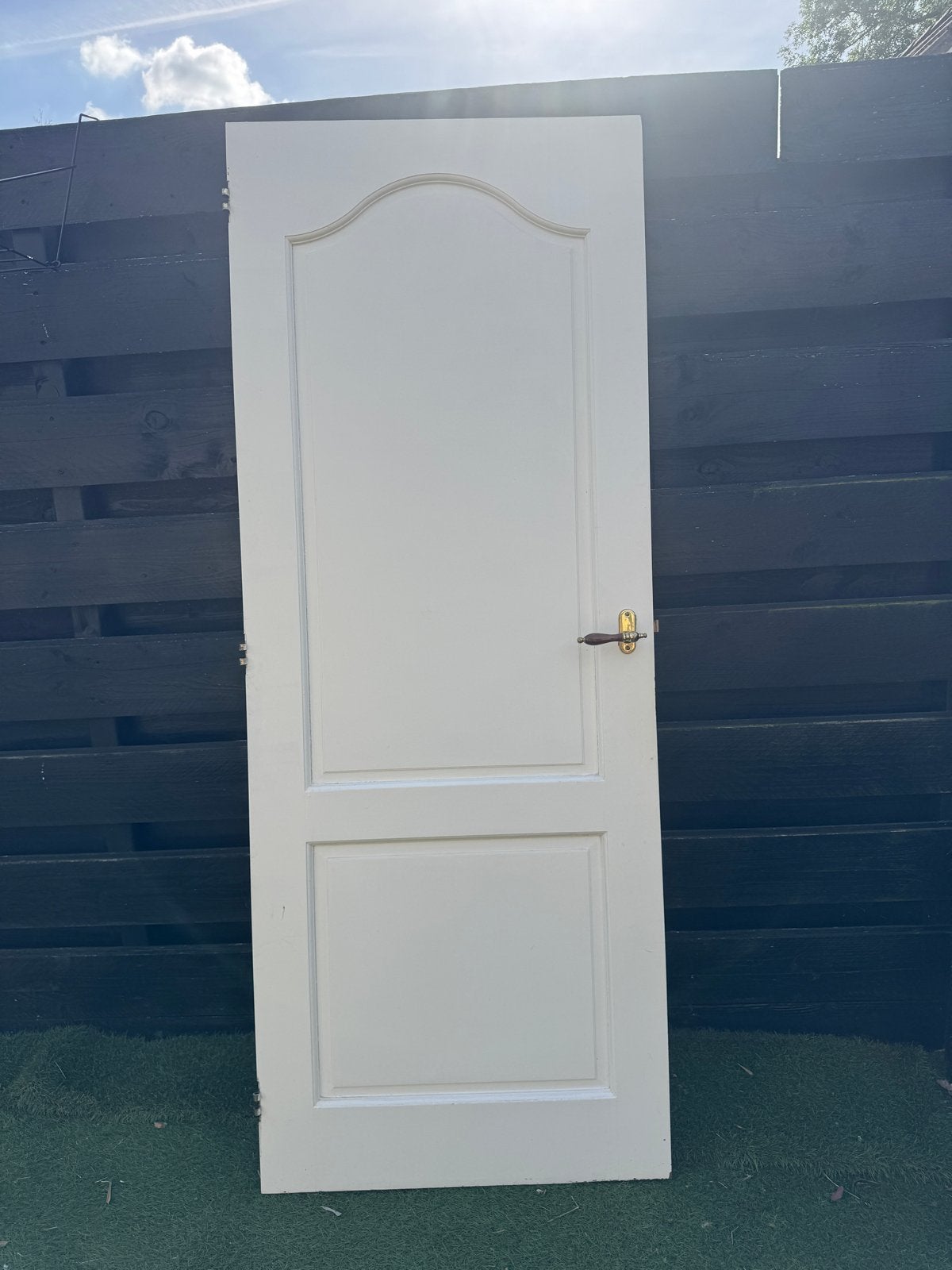 Massieve houten deur 77,5 x 200 cm, Ophalen, Gebruikt, Minder dan 80 cm, Binnendeur