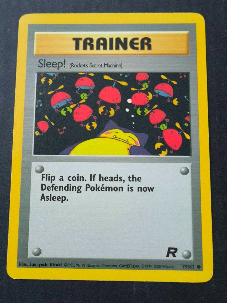 Sleep! (Rocket's Secret Machine), Ophalen of Verzenden, Zo goed als nieuw, Losse kaart