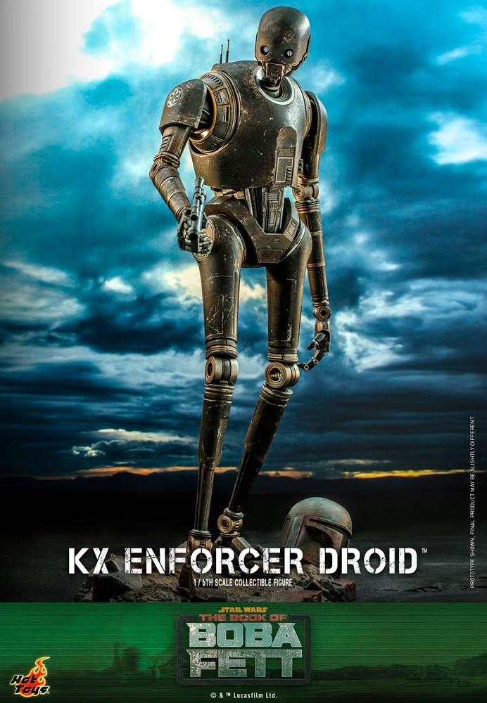 Hot Toys - KX Enforcer Droid - Star Wars - Book of Boba Fett, Ophalen of Verzenden, Nieuw