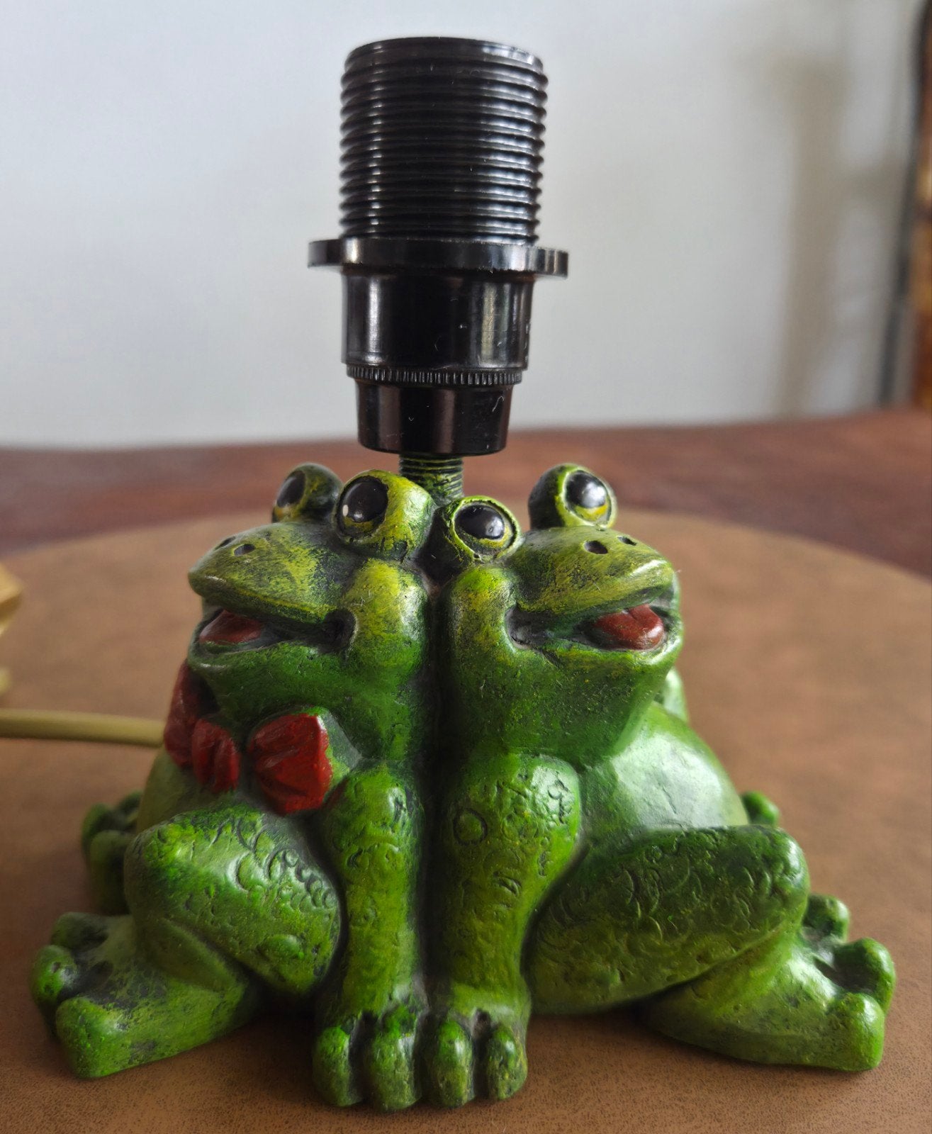 Groene kikkertafellamp, Figuurlamp, Gebruikt, Groen, Verzenden