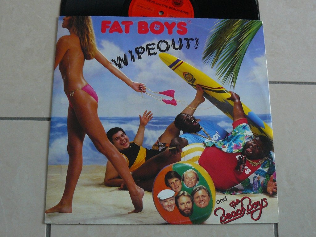 maxi single Fat Boys and The Beach Boys - Wipeout, Verzenden, Gebruikt, 12 inch