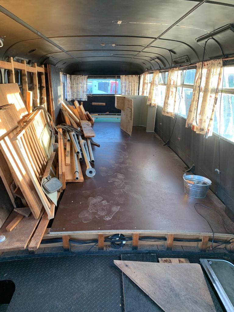 Dubbeldekker Bus/camper, Ophalen, Gebruikt