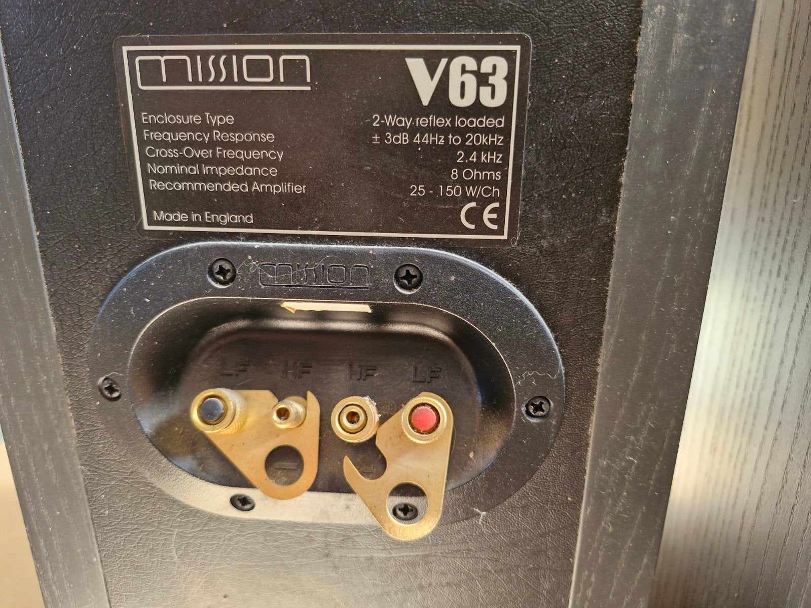 Mission V63 Vloerstaande Luidsprekers - Krachtig Geluid, Vloerstaande luidspreker, Gebruikt, Mission, Geschikt voor surround/home cinema