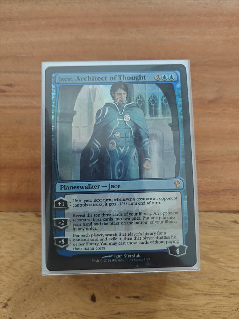 Jace, architect of thought duel deck, Ophalen of Verzenden, Zo goed als nieuw, Speeldeck