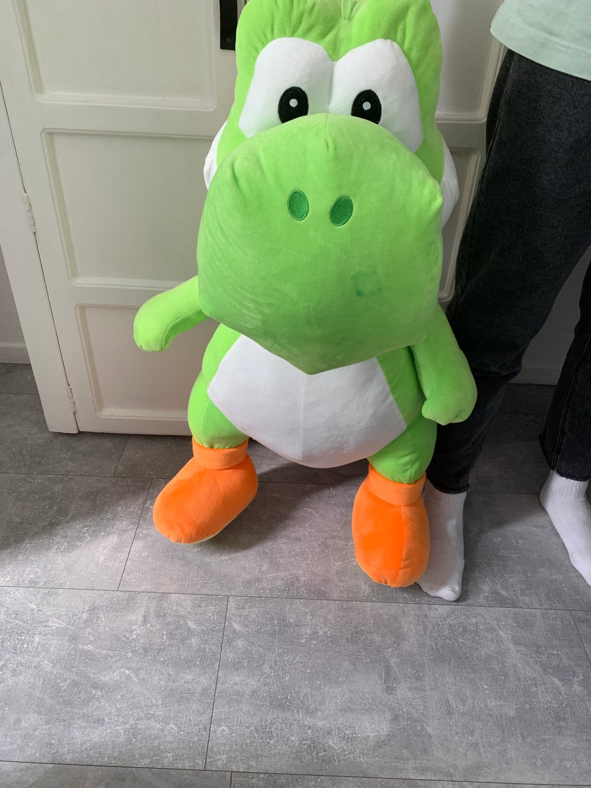 Yoshi knuffel  Super Mario 85cm, 1 speler, Zo goed als nieuw, Vanaf 3 jaar, Ophalen