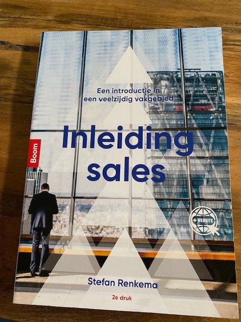 Inleiding sales, Ophalen of Verzenden, Beta, Zo goed als nieuw, HBO
