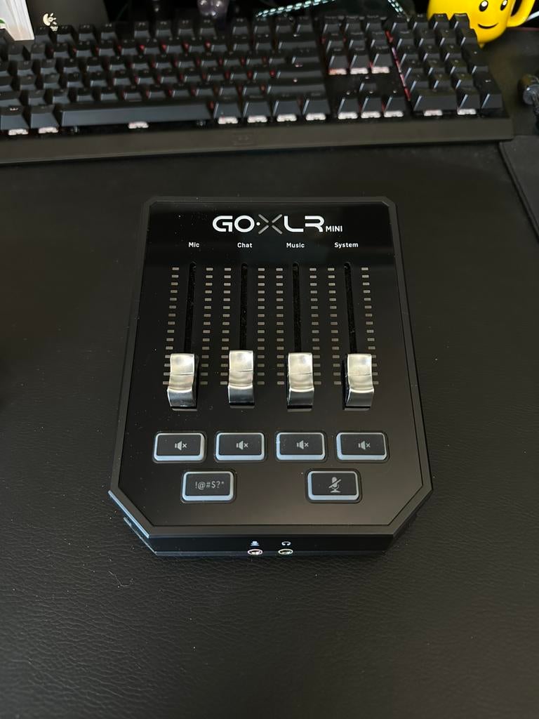 goxlr mini, Ophalen of Verzenden, Zo goed als nieuw, Minder dan 5 kanalen, Microfooningang