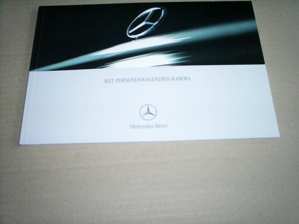 Het Personenwagen programma van Mercedes Benz [ 6 / 2000 ], Verzenden, Zo goed als nieuw, Mercedes