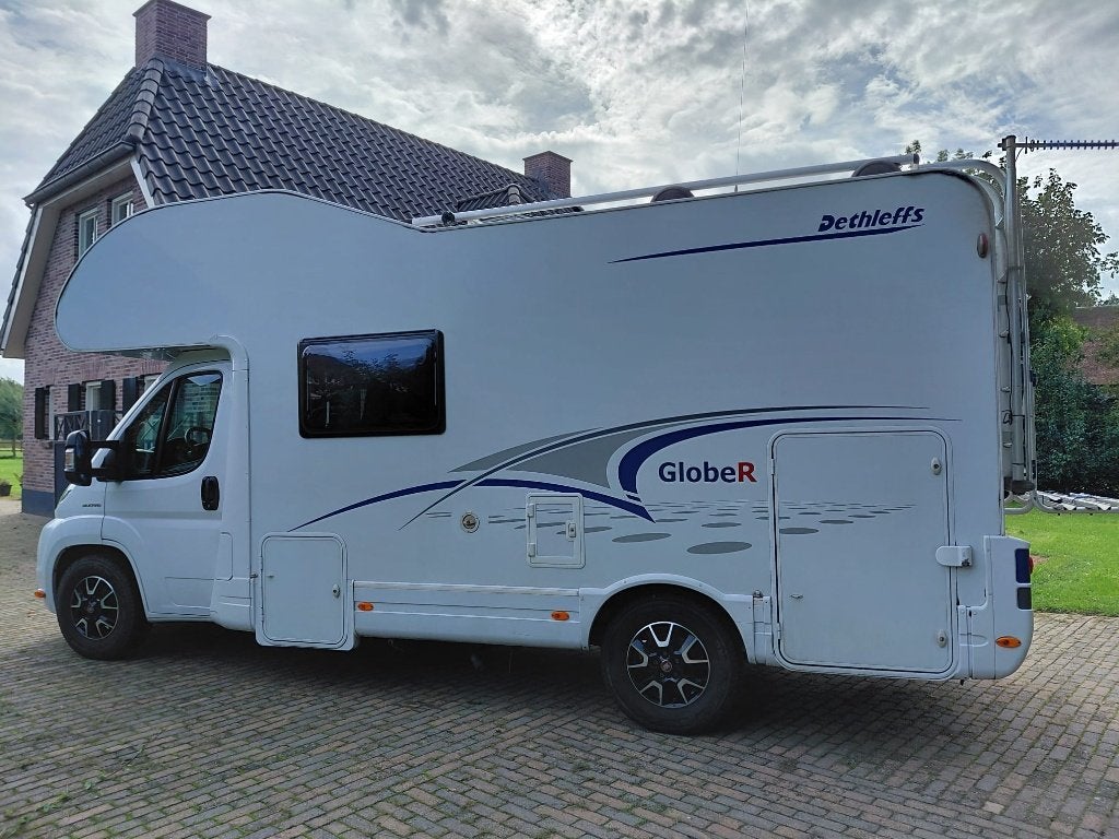Foto 5 van Complete Fiat Dethleffs Glober 5-pers. 2x airco, inruil mog.