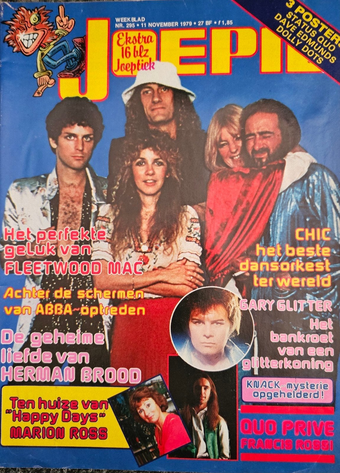 Joepie magazine November  1979, Ophalen of Verzenden, Gelezen, Muziek, Film of Tv