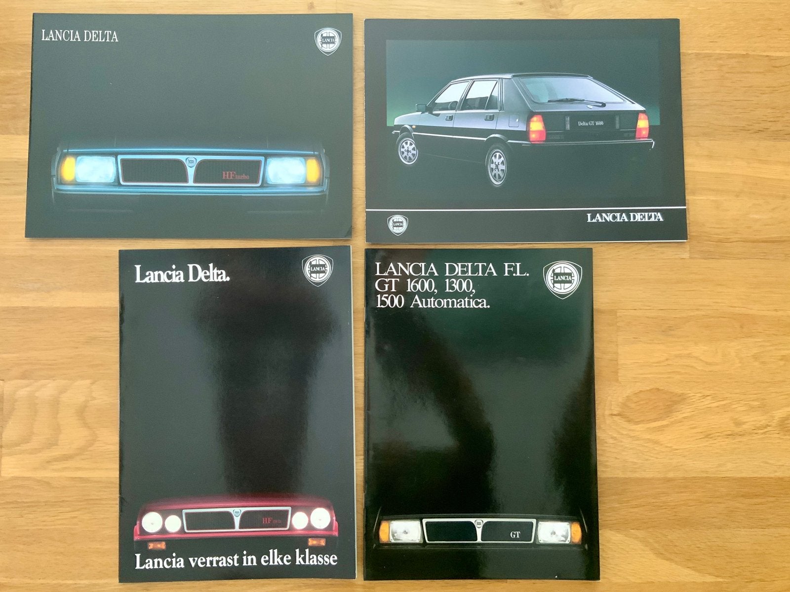 Lancia Delta folders, Ophalen of Verzenden, Zo goed als nieuw, Overige merken