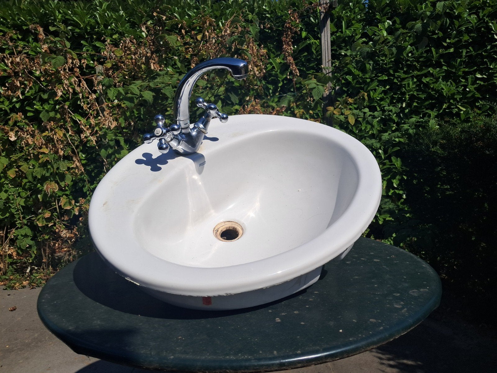 Franse wasbak roca, Ophalen, 50 tot 100 cm, Minder dan 100 cm, Wasbak of Wastafel