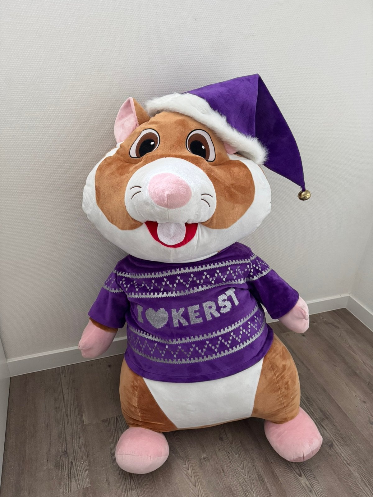 Xxl kerst hamster albertheijn, Ophalen