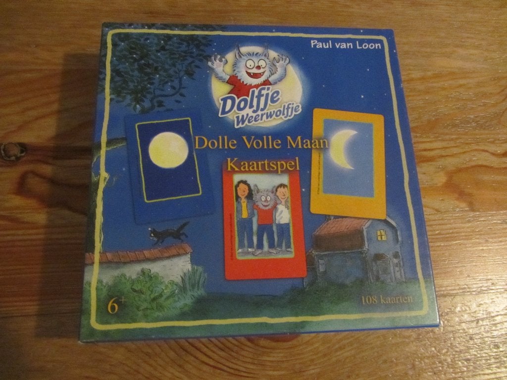 Dolle volle maan kaartspel (Dolfje Weerwolfje), Ophalen of Verzenden, Zo goed als nieuw