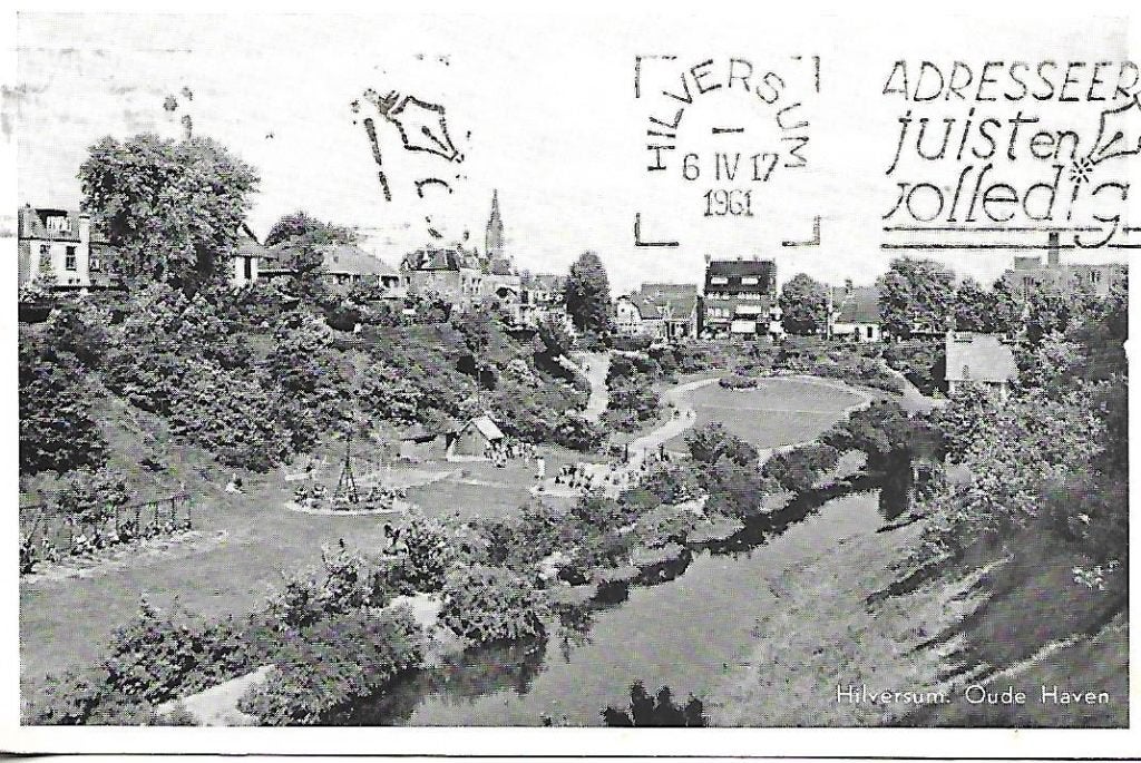 Hilversum- -Oude Haven., Verzenden, 1960 tot 1980, Gelopen, Noord-Holland