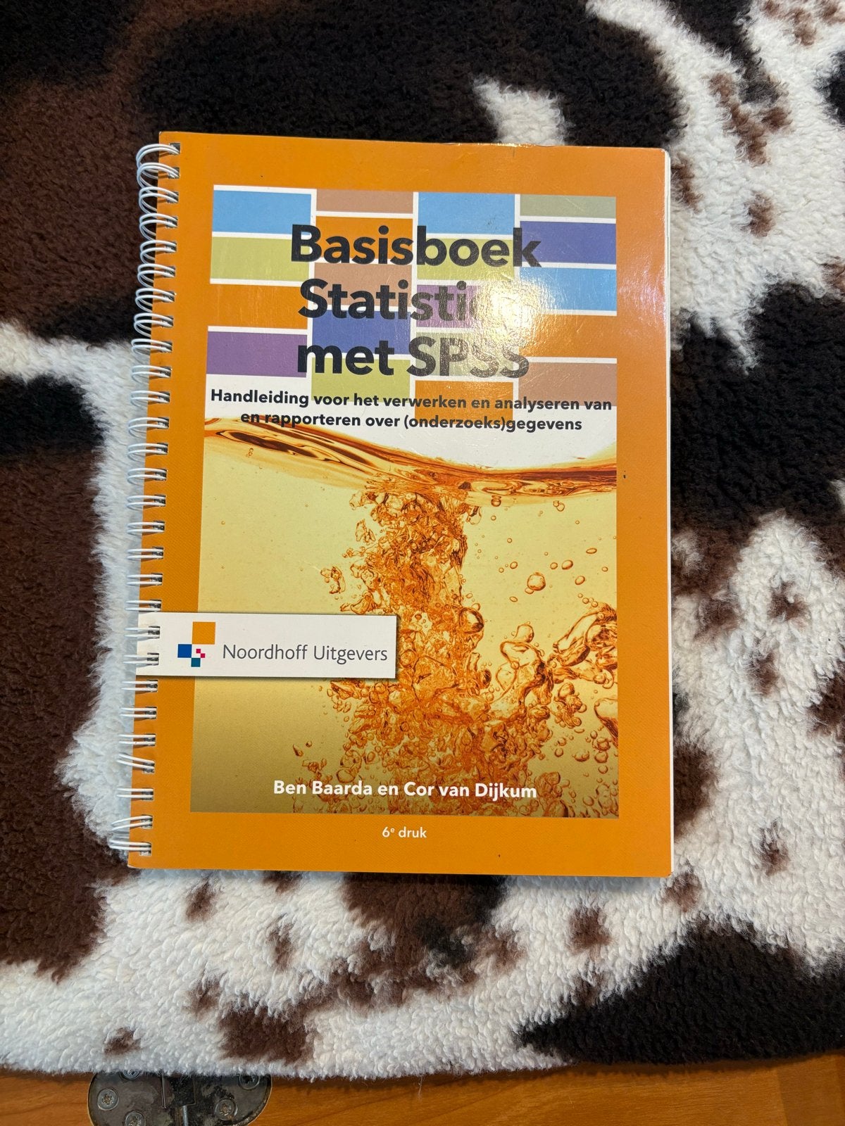 Basisboek Statistiek met SPSS - 6e druk, Ophalen of Verzenden, Gamma, Zo goed als nieuw, HBO