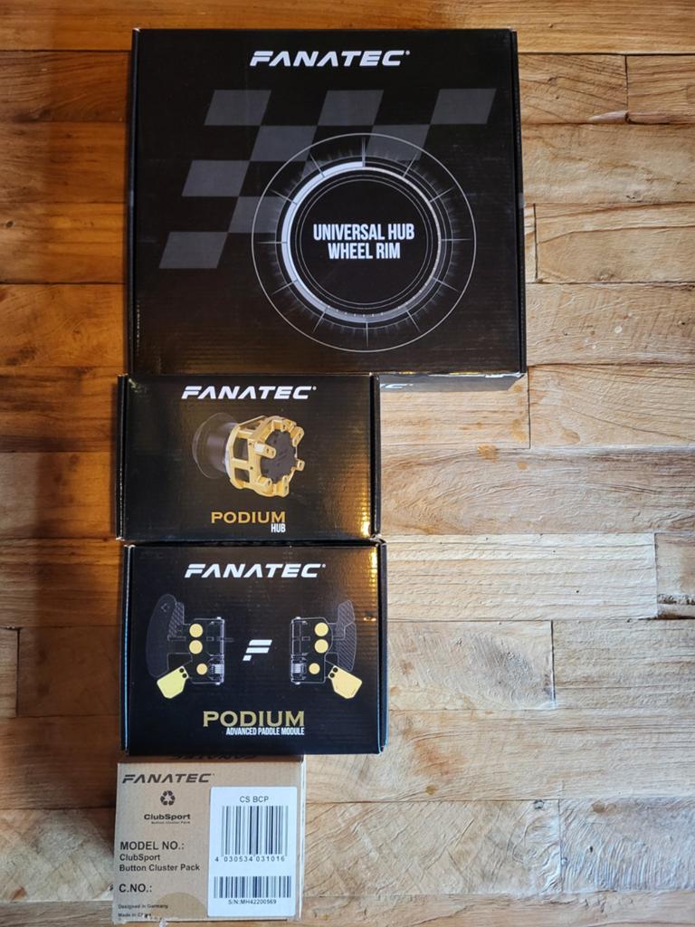 Fanatec Podium Steering Wheel R300 (Nieuw), Computers en Software, Joysticks, Ophalen of Verzenden, Nieuw, Fanatec