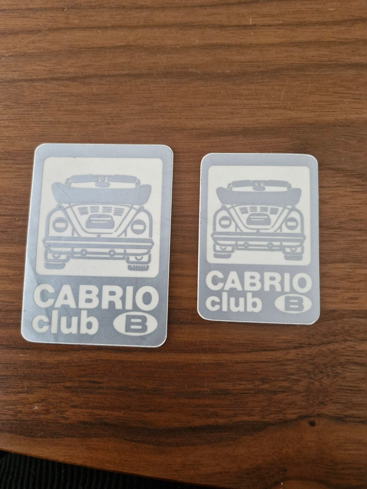 853 Sticker Cabrio Club B - VW Kever Cabrio, Ophalen of Verzenden