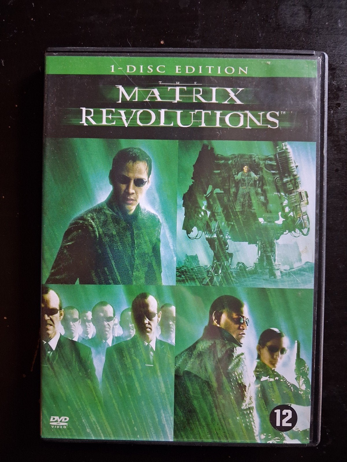 The Matrix Revolutions DVD - 1-disc editie, Vanaf 12 jaar, Ophalen of Verzenden, Zo goed als nieuw, Actiethriller