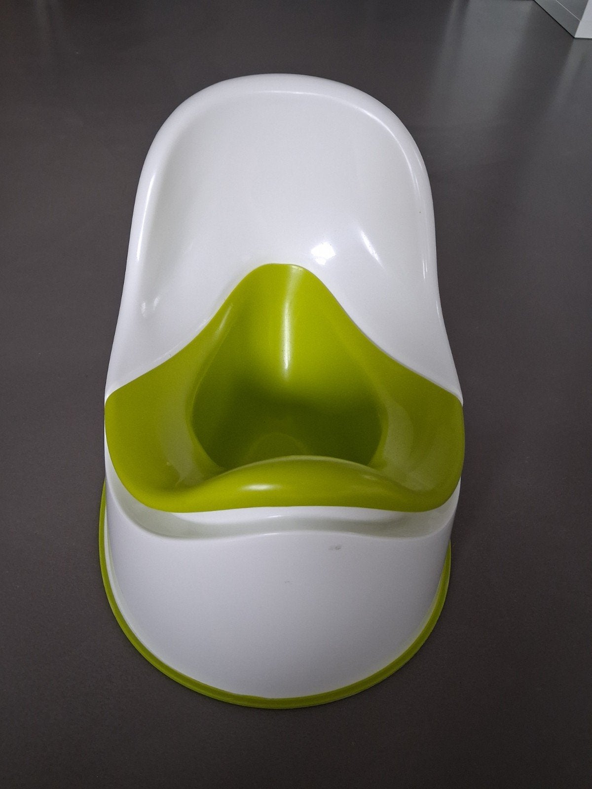 Ikea Baby potje wit met groen, Ophalen, Zo goed als nieuw