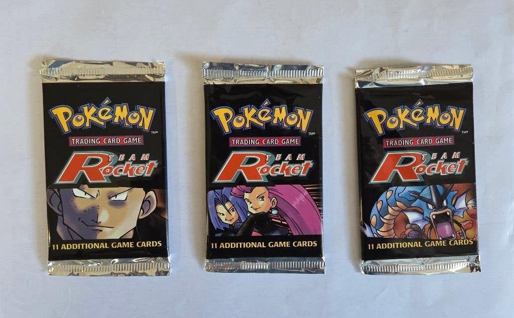 Pokémon Team Rocket booster packs 2000 WOTC, Ophalen of Verzenden, Zo goed als nieuw, Booster