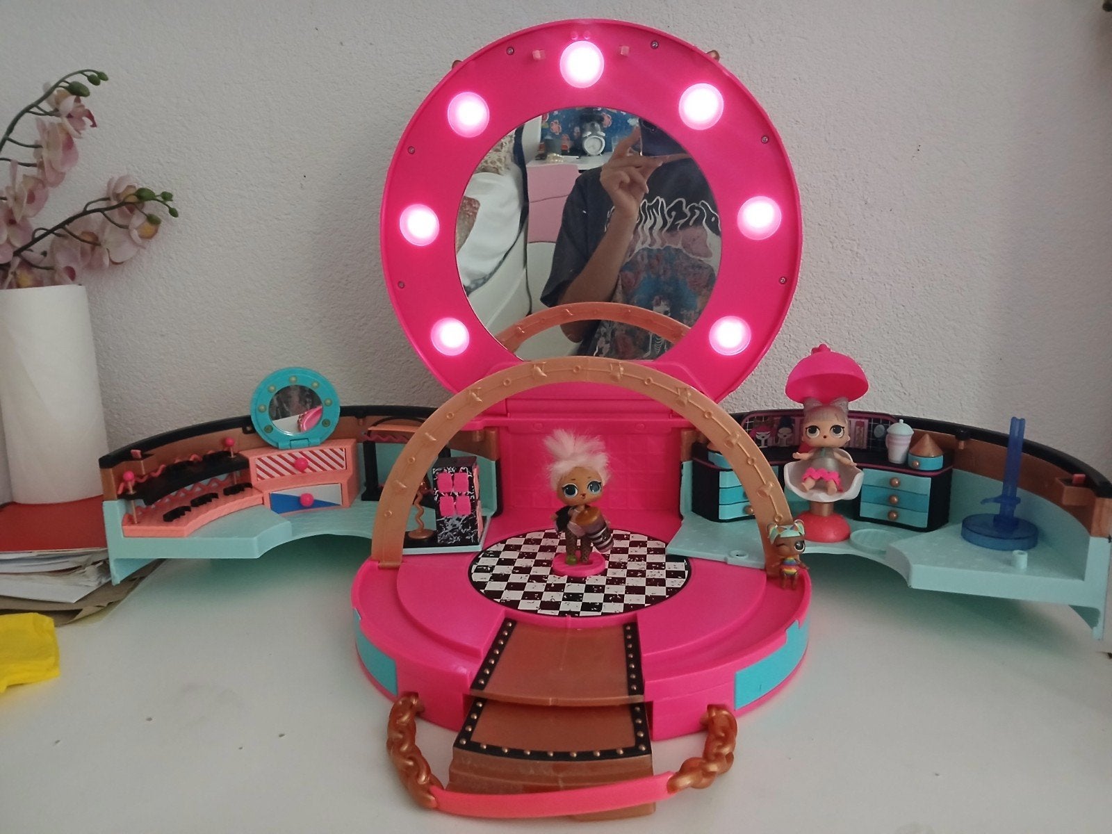 LOL SUPRISE beauty salon koffer!, Ophalen, Gebruikt, Poppenhuis