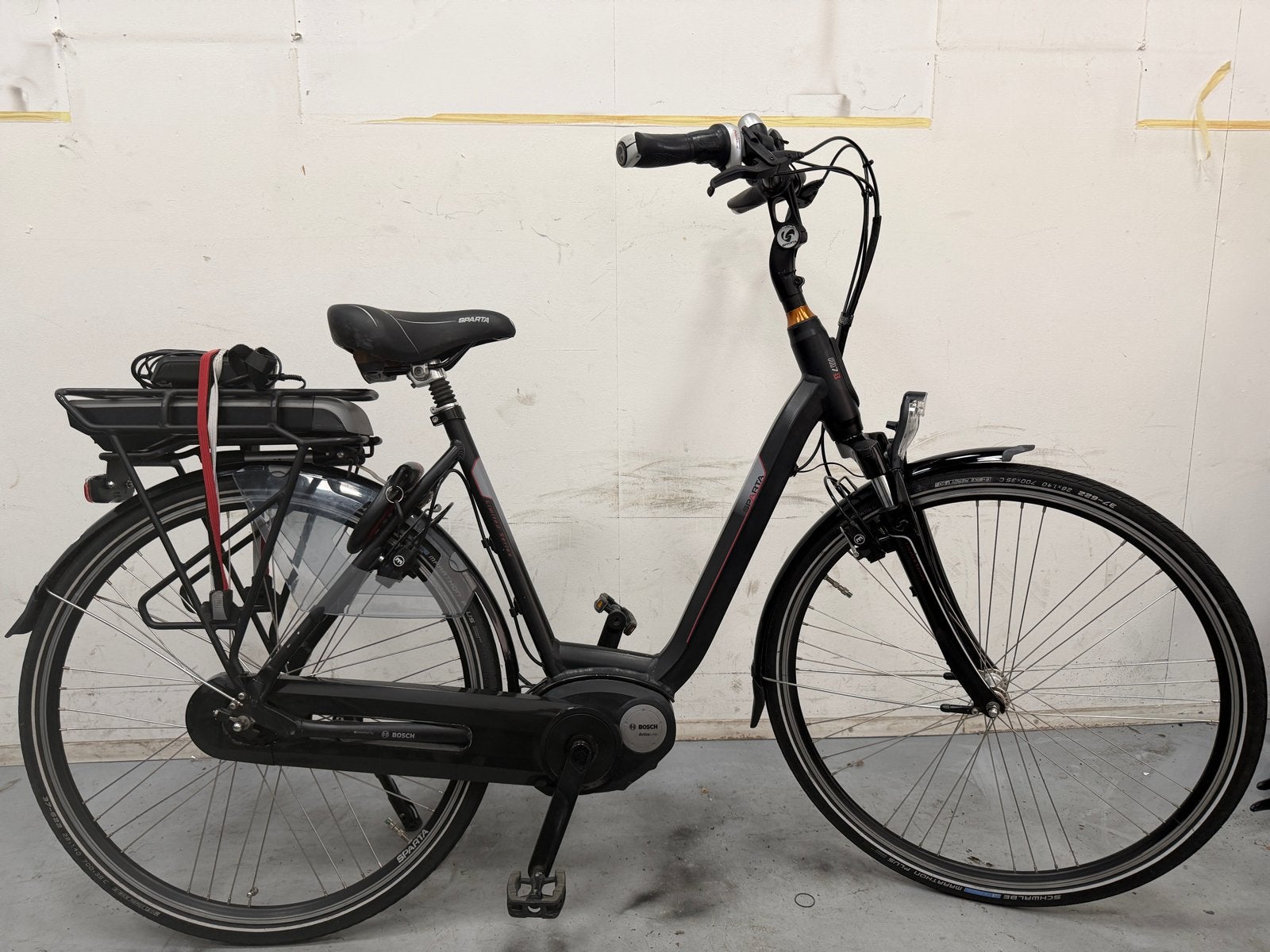 Nette Sparta E-bike met Bosch Active Line motor, Sparta, Velgrem, Versnellingen, Ophalen of Verzenden