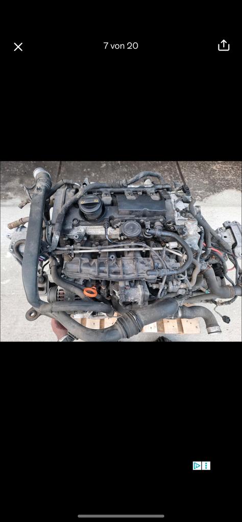 Goedlopende bwa motor golf 5 gti, Auto-onderdelen, Motor en Toebehoren, Ophalen of Verzenden